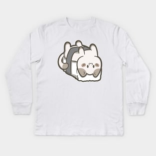 neko sushi Kids Long Sleeve T-Shirt